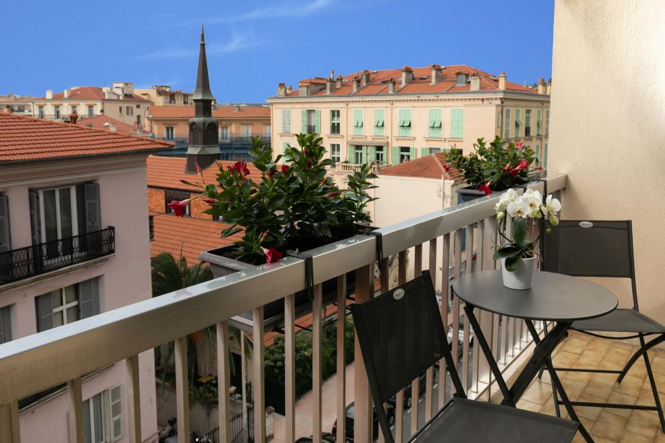 Hotel Mediterannée Menton - Chambre Privilège Balcon