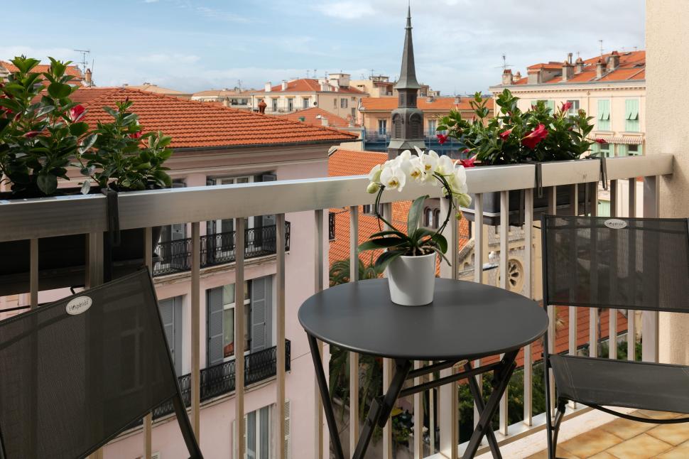 Hotel Mediterannée Menton - Chambre Privilège Balcon