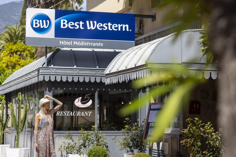 Hotel Mediterannée Menton - Hôtel