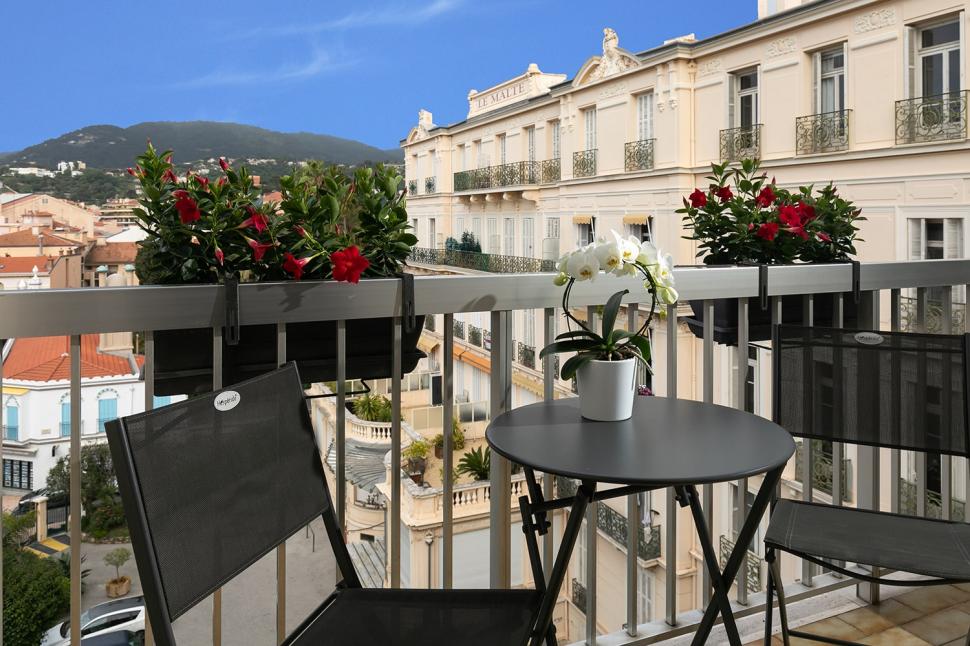 Hotel Mediterannée Menton - Privilege double room with balcony