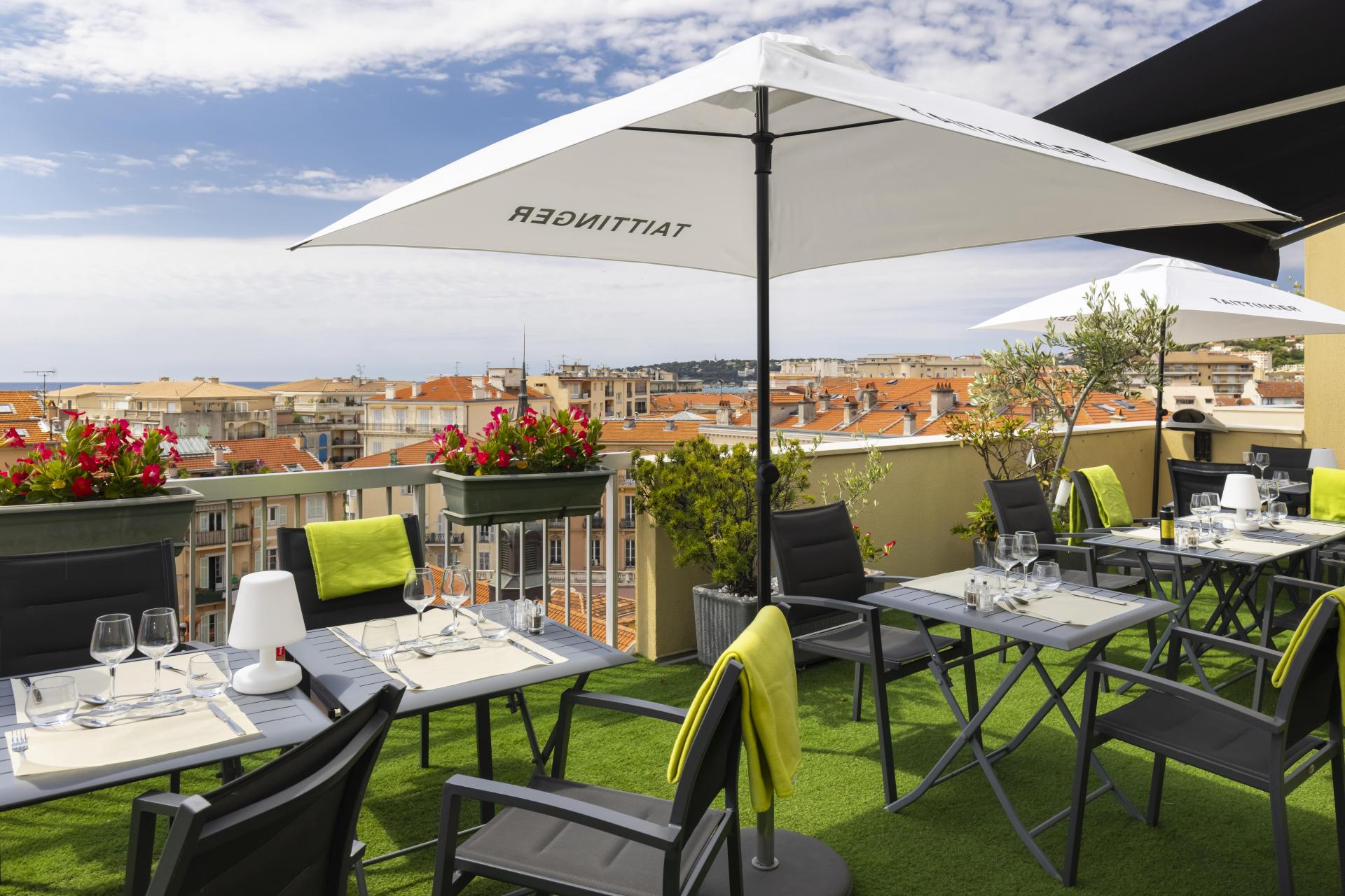 Hotel Mediterannée Menton - Restaurant