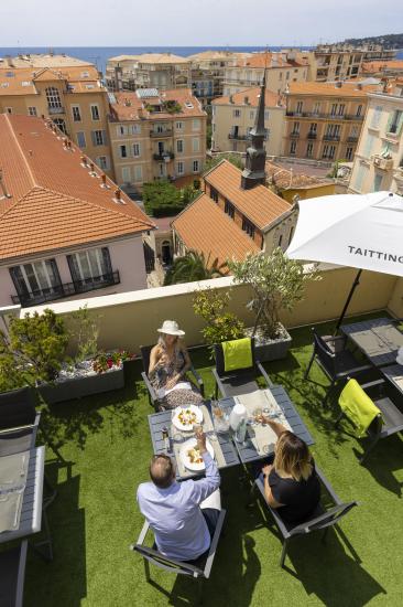 Hotel Mediterannée Menton - Rooftop & Bar